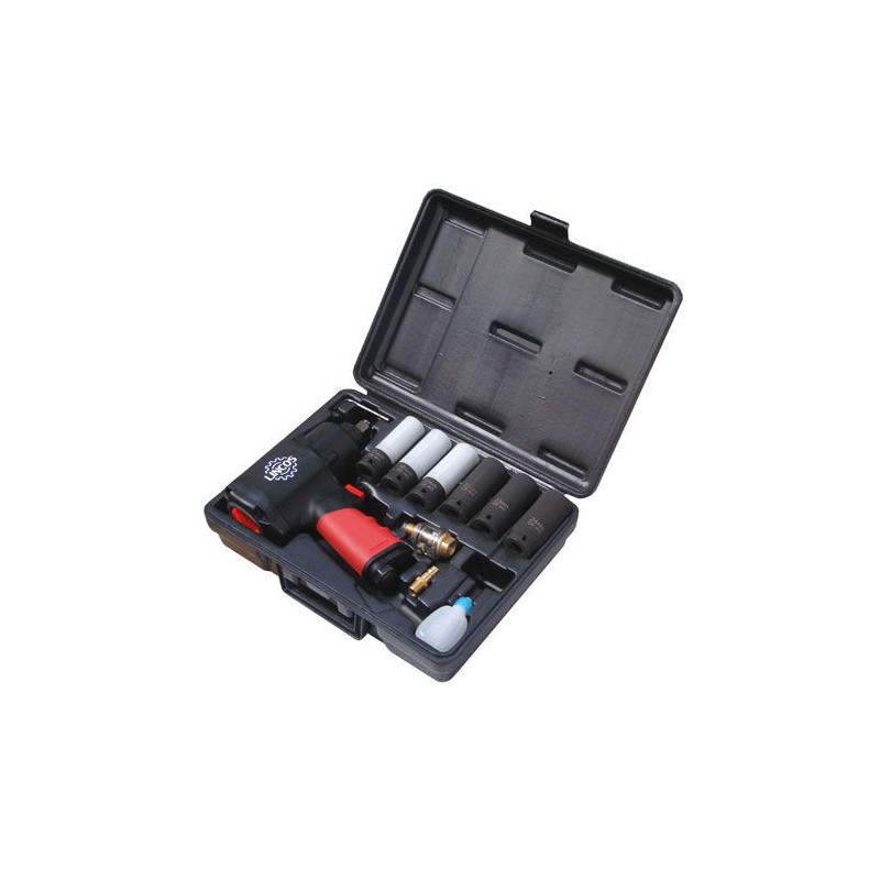 Kit de Clé à choc pneumatique 1/2" 1356Nm ATW-SC1281TK2