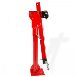 Grue, Hayon, avec treuil 300 kg 12 V flèche extensible