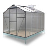 Serre de jardin 4,75 m² en polycarbonate anti-uv