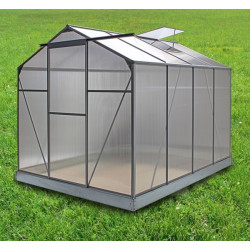 Serre de jardin 4,75 m² en polycarbonate anti-uv