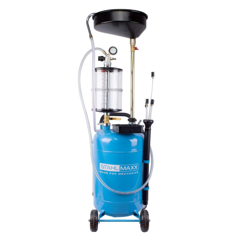 Récupérateur huile vidange + aspiration 80 L